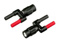 Accessories for measuring instruments Fluke PM9082, BNC, 2 x 4 mm Banana, Male connector / Female connector, Black,Red