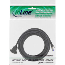 Cables & Interconnects Patchkabel Einbau-Verlängerung S/FTP PiMf Cat.6A halogenfrei Kupfer schwarz - Network - CAT 6a