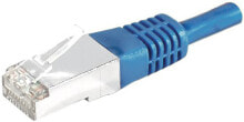 Cables or Connectors for Audio and Video Equipment EXC 858323 networking cable Blue 15 m Cat6a S/FTP (S-STP)
