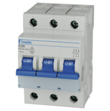 Automation for electric generators Doepke DLS 6h C10-3, Miniature circuit breaker, C-type, IP20