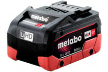 Batteries and chargers Metabo 625369000. Product type: Battery, Battery technology: Lithium-ion High Density (LiHD), Battery capacity: 8 Ah
