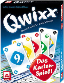 Entertaining Board Games Qwixx Das Kartenspiel