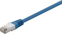 Cables & Interconnects Goobay 73075, 10 m, Cat5e, F/UTP (FTP), RJ-45, RJ-45, Blue