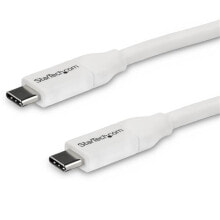 Cables & Interconnects StarTech.com USB-C to USB-C Cable w/ 5A PD - M/M - White - 4 m (13 ft.) - USB 2.0 - USB-IF Certified