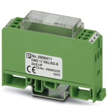 Circuit breakers, differential automatic Phoenix Contact 2956411, 250 V, -40 - 50 °C, 17.5 x 62.5 x 75 mm, 46.84 g