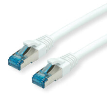 Cables & Interconnects Value 5m S/FTP Cat.6a networking cable White Cat6a S/FTP (S-STP)