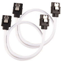 Cables & Interconnects Corsair CC-8900249. Cable length: 0.3 m, Cable type: SATA III, Connector gender: Male connector / Male connector