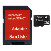 Memory Cards SanDisk microSDHC 32GB memory card Class 4