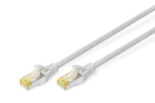 Cables or Connectors for Audio and Video Equipment Digitus CAT 6A S-FTP 30m networking cable Grey Cat6a SF/UTP (S-FTP)