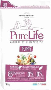 Dog Dry Food Sopral Pnf Pure Life Pies Puppy Fish