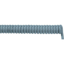 Cables or Connectors for Audio and Video Equipment Lapp Spiral 400 P, ÖLFLEX. Cable length: 2 m, Product colour: Grey, Insulation material: PVC