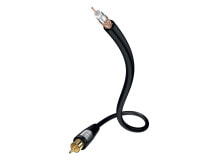 Cables & Interconnects Inakustik 00316310 coaxial cable 10 m RCA Black