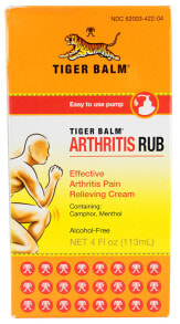 Painkillers And Anti-inflammatory Drugs Tiger Balm Arthritis Rub Alcohol Free -- 4 fl oz
