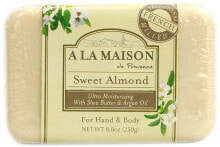 Soap A La Maison Bar Soap Sweet Almond -- 8.8 oz