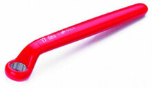 Open-end Cap Combination Wrenches 112771. Material: Chromium-vanadium steel, Product colour: Red, Quantity per pack: 1 pc(s)