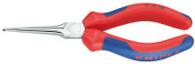 Pliers and pliers Knipex 31 15 160, Needle-nose pliers, Chromium-vanadium steel, Plastic, Blue/Red, 16 cm, 124 g