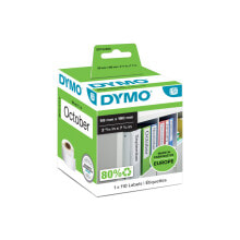 Paper and Film DYMO Large Lever Arch File Labels- 59 x 190 mm - S0722480