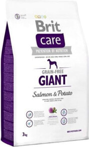 Dog Dry Food Brit Care Grain-free Giant Salmon & Potato - 1 kg