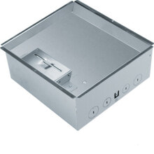 Accessories for sockets and switches Hager UDKPQ06E. Product colour: Stainless steel