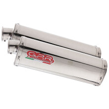 Spare Parts GPR EXHAUST SYSTEMS Trioval Dual Slip On ZZR 1400 17-20 Euro 4 Homologated Muffler