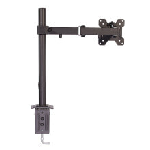 Stands and Brackets Lindy 40657 monitor mount / stand 71.1 cm (28") Clamp Black