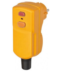 Extension cords and adapters 1290670, 230 A, Miniature circuit breaker, A-type, IP55, Yellow