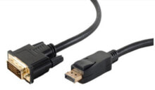 Cables & Interconnects shiverpeaks BS77493-1, DisplayPort, DVI 24+1, Male/Male, 3 m, Black