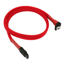 Cables & Interconnects NXS6G4R. Cable length: 0.45 m, Cable type: SATA III, Product colour: Red
