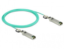 Cable channels DeLOCK 86641 fibre optic cable 5 m SFP+ Aqua colour