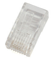 Tips, Sleeves, Ppe, Zpo Microconnect KON503-50. Connector(s): RJ45, Product colour: Transparent. Quantity per pack: 50 pc(s)