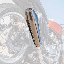 Spare Parts GPR EXHAUST SYSTEMS Ultracone Inox Cafè Racer Silencer Without Link Pipe GS 500 E/F 89-07 Homologated