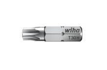 Screwdriver Bits And Holders  Wiha 7015 Z TR, 1 pc(s), T20H, Steel, DIN 3126, ISO 1173, 2.5 cm, 25.4 / 4 mm (1 / 4")