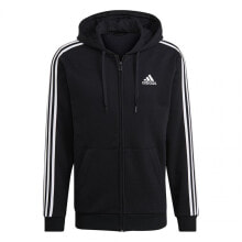 Mens Hoodies And Sweatshirts Adidas Essentials Full-Zip Hoodie M GK9051