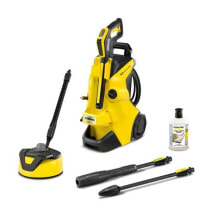 Pressure Washers Kärcher K 4 POWER CONTROL HOME pressure washer Upright Electric 420 l/h Black, Yellow