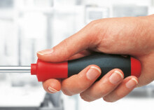 Screwdrivers Wiha SoftFinish. Width: 30 mm, Length: 21.1 cm, Height: 30 mm. Handle colour: Black/Red