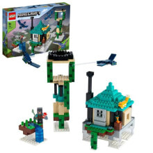 Lego LEGO 21173 Minecraft  Sky Tower Jungen- und Mdchenspielzeug mit Pilot, Katze und 2 fliegenden Phantomen als Minifiguren