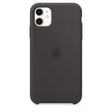 Cases Apple iPhone 11 Silicone Case - Black