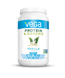 Whey Protein Vega Protein & Greens Vanilla -- 25 Servings