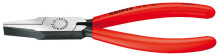 Pliers and pliers Knipex 20 01 140, Needle-nose pliers, Chromium-vanadium steel, Plastic, Red, 14 cm, 107 g