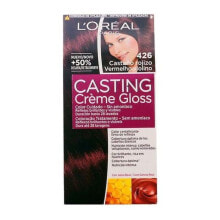 Hair Dye Краска без содержания аммиака Casting Creme Gloss L'Oreal Make Up Медно-коричневый