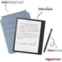 eBook Readers Rakuten Kobo Elipsa e-book reader Touchscreen 32 GB Wi-Fi Black, Blue