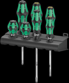 Screwdriver Kits wera 05008901001. Handle colour: Black/Green