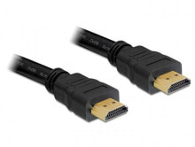 Cables & Interconnects DeLOCK 82709 HDMI cable 10 m HDMI Type A (Standard) Black