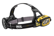 Camping Head Flashlights Petzl Duo S, Headband flashlight, Black,Yellow, 1 m, IP67, CE, 80 lm
