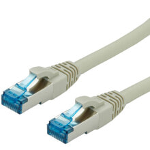 Cables or Connectors for Audio and Video Equipment Value S/FTP Patch Cord Cat.6a, grey 2.0 m