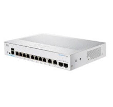 Network Equipment Models Cisco CBS250-8T-E-2G-EU network switch Managed L2/L3 Gigabit Ethernet (10/100/1000) Silver