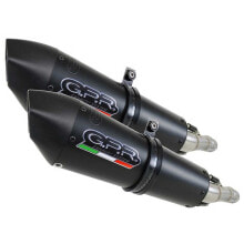 Spare Parts GPR EXHAUST SYSTEMS GPE Anniversary Titanium Double Slip On Muffler Z 1000 10-13 Homologated
