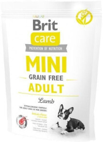 Dog Dry Food Brit Care Mini Grain Free Adult 2 kg Lamb