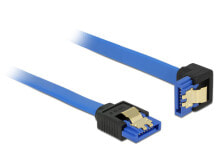 Cables & Interconnects DeLOCK 85091 SATA cable 0.5 m SATA 7-pin Black, Blue