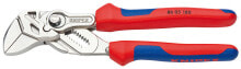 Plumbing and adjustable keys Knipex 86 05 180, Slip-joint pliers, 3.5 cm, Chromium-vanadium steel, Plastic, Blue/Red, 18 cm